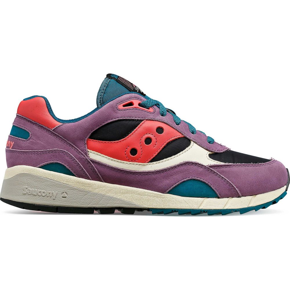 Saucony Shadow 6000 Midnight Swimming Lila Svarta | 35849-OMZN