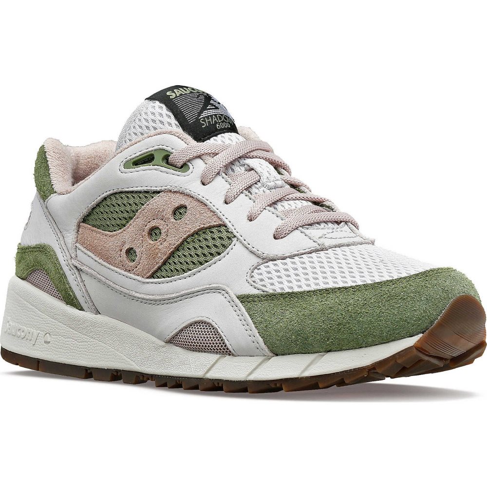 Saucony Shadow 6000 Unplugged Grå Gröna | 21975-AQBJ