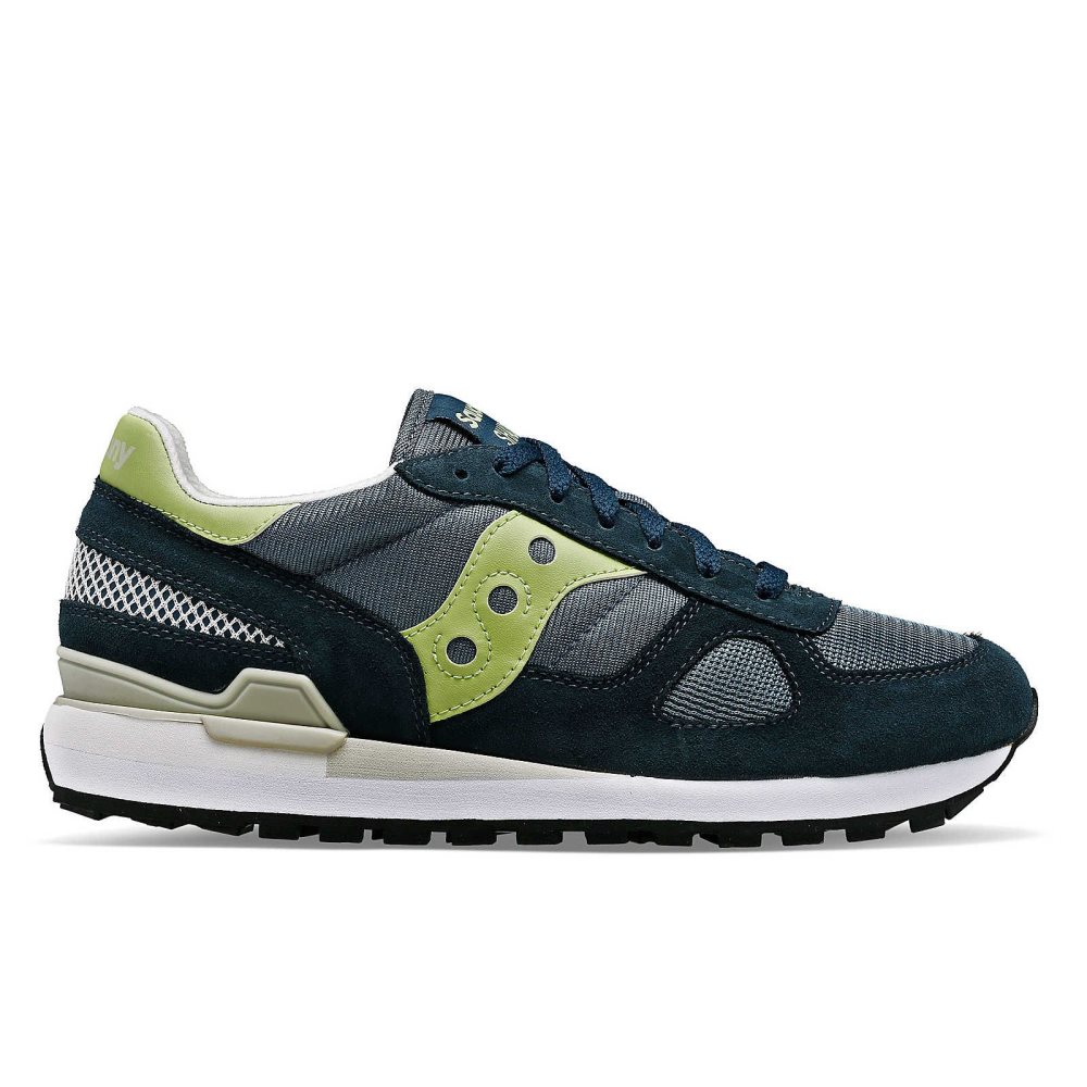 Saucony Shadow Original Marinblå Ljusgröna | 82569-WLZN