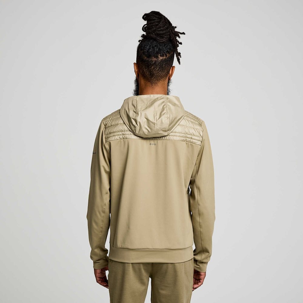 Saucony Solstice Oysterpuff Hoody Kaffe | 15803-URZP