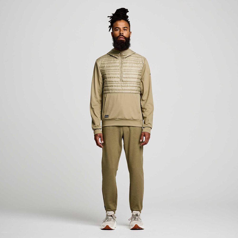 Saucony Solstice Oysterpuff Hoody Kaffe | 15803-URZP