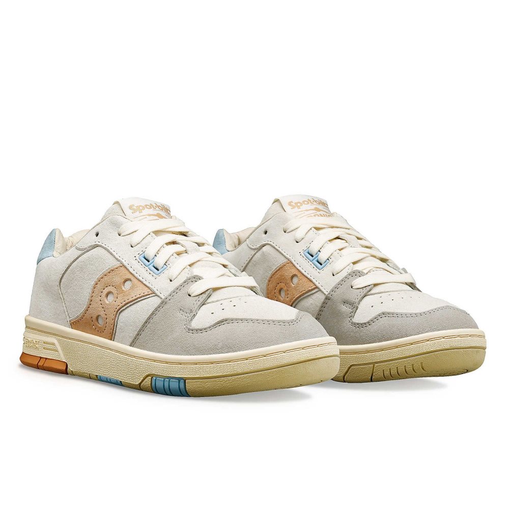 Saucony Spot-Bilt Sonic Low Beige Korall | 90861-MZRV