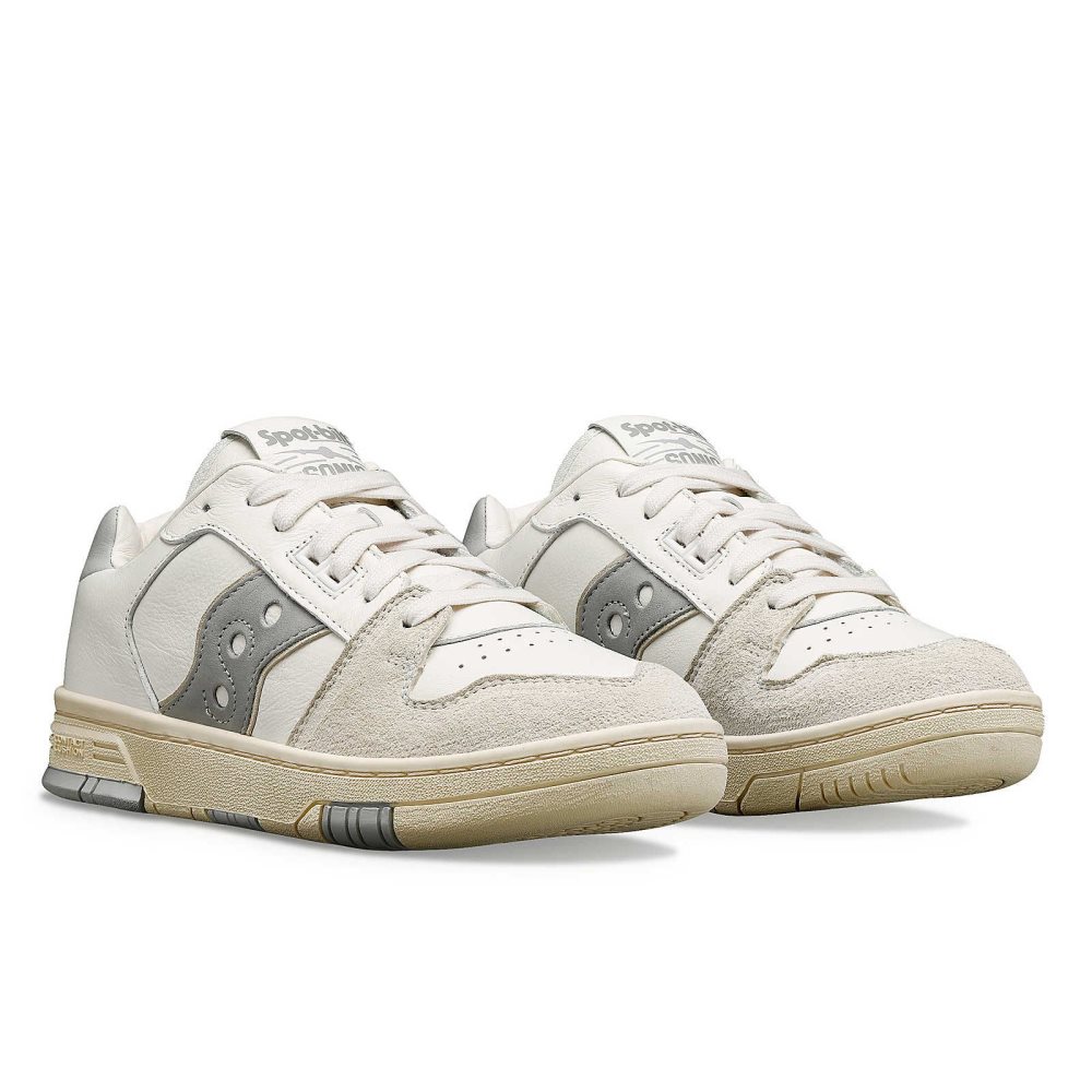 Saucony Spot-Bilt Sonic Low Premium Beige Grå | 08247-THDF