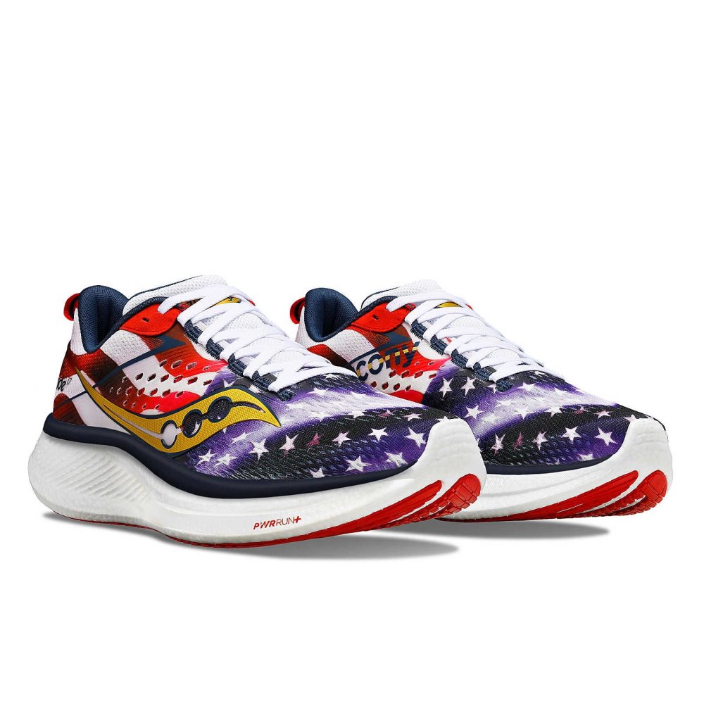 Saucony Stars & Stripes Ride 17 Stars Stripes | 04376-XDTS