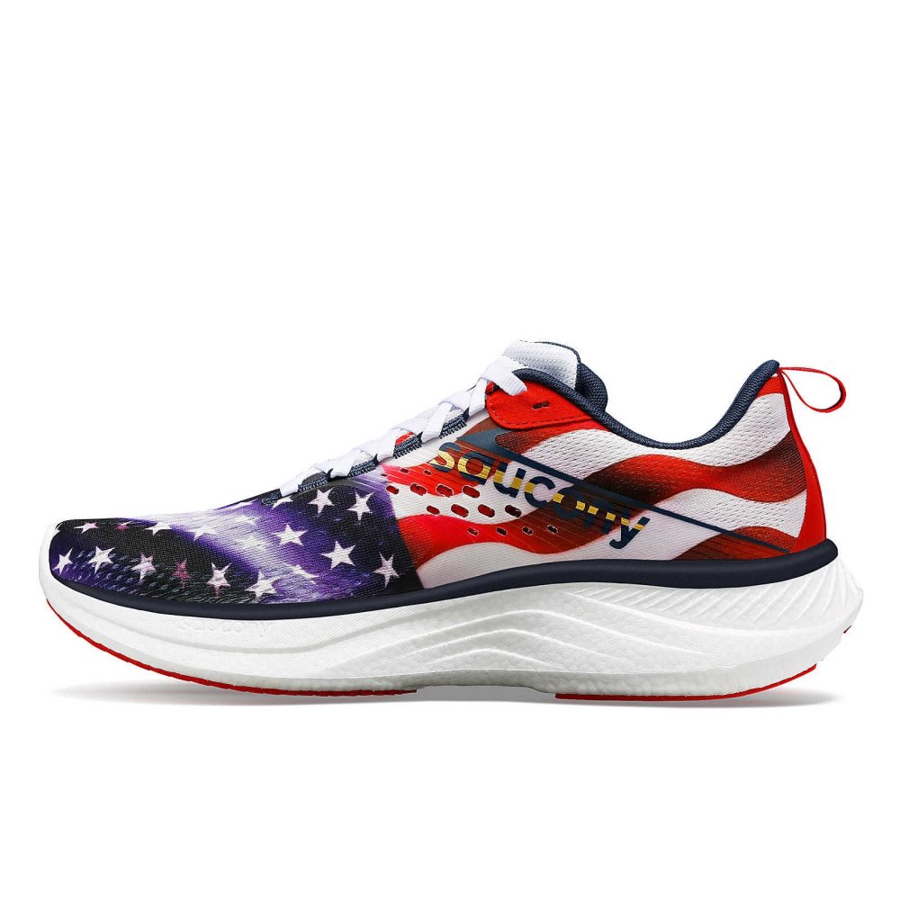 Saucony Stars & Stripes Ride 17 Stars Stripes | 04376-XDTS