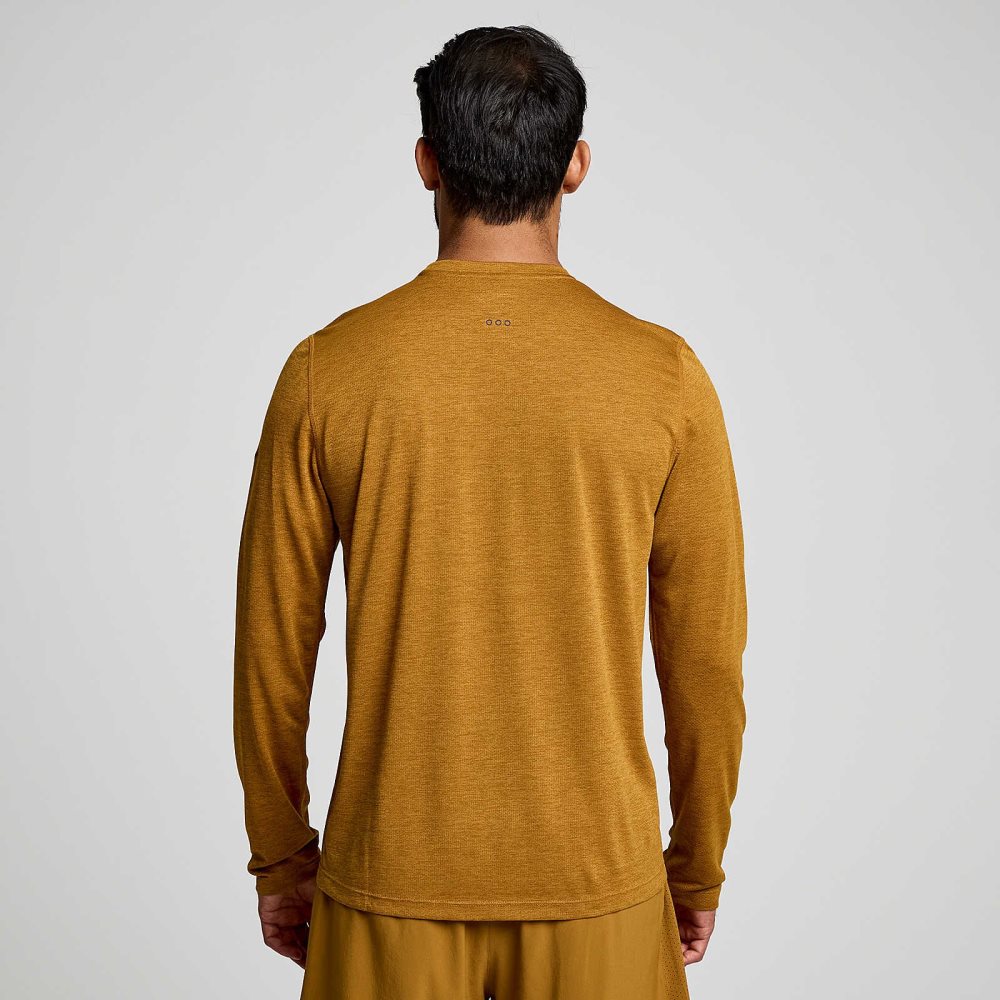 Saucony Stopwatch Long Sleeve Bruna | 95627-WNEI