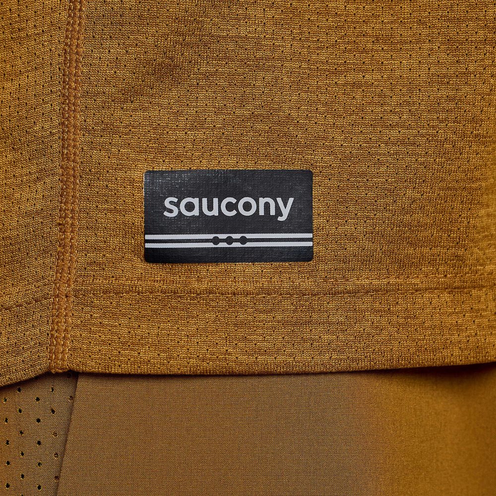 Saucony Stopwatch Long Sleeve Bruna | 95627-WNEI