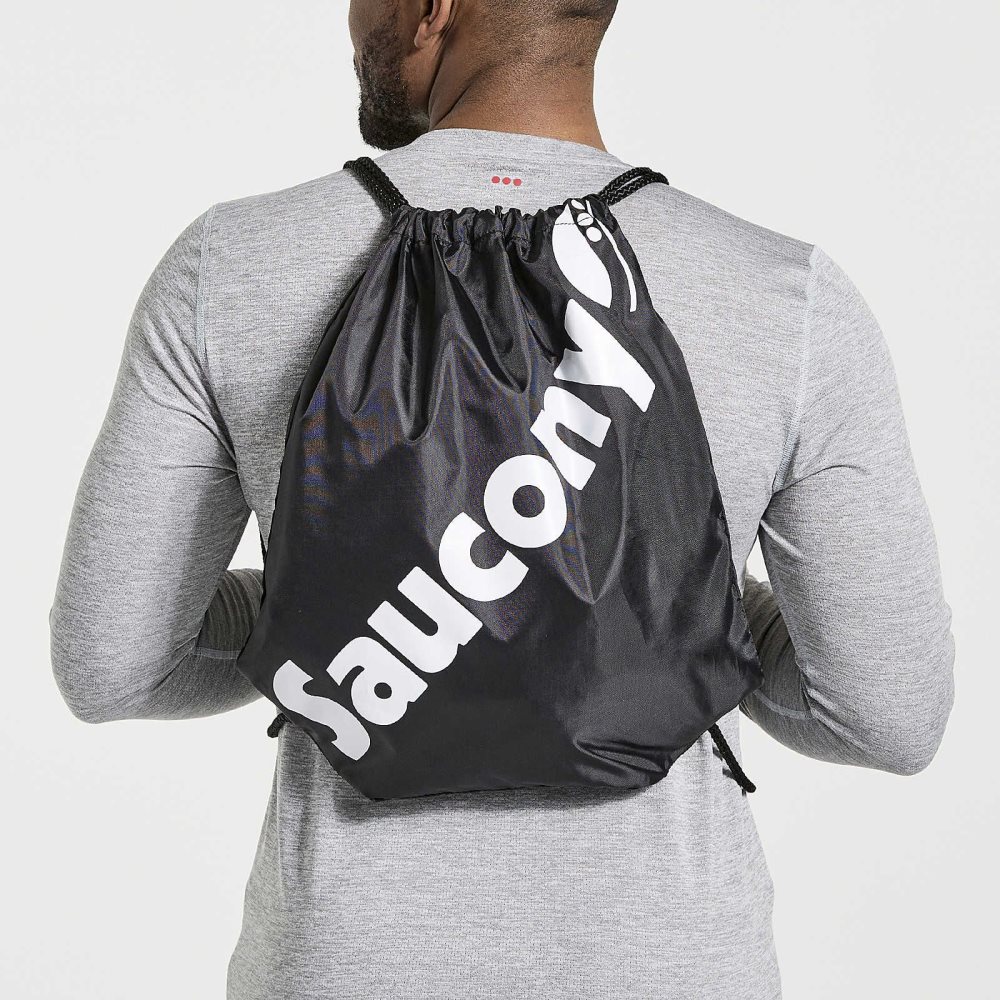 Saucony String Bag Svarta | 32974-NXIS