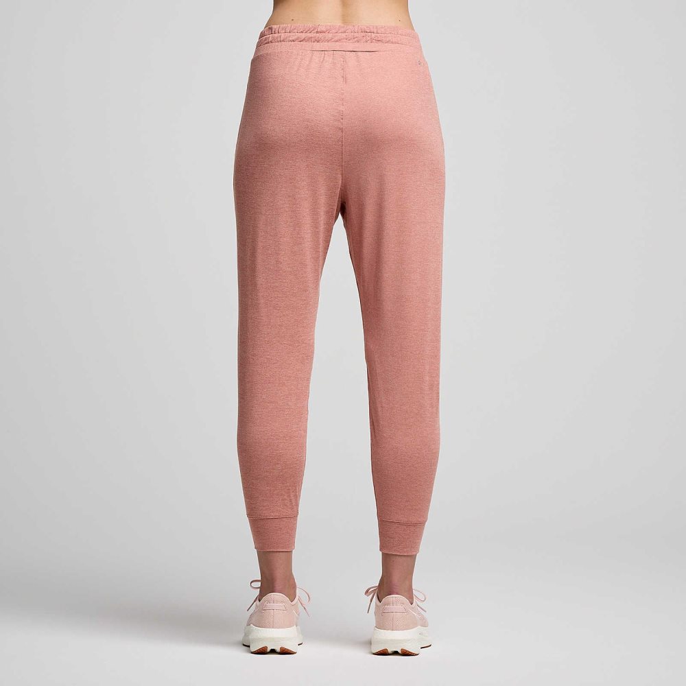 Saucony Triumph Pant Lotus Heather | 68079-HJQC