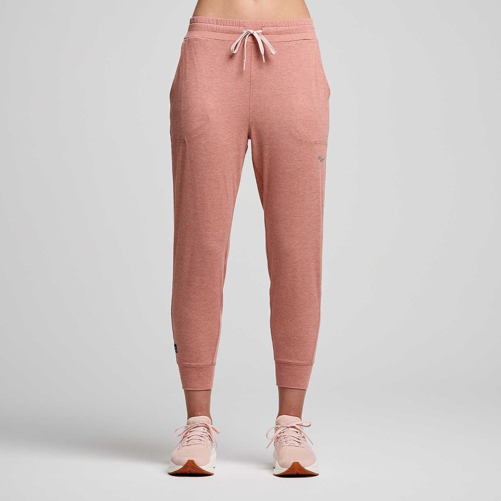 Saucony Triumph Pant Lotus Heather | 68079-HJQC