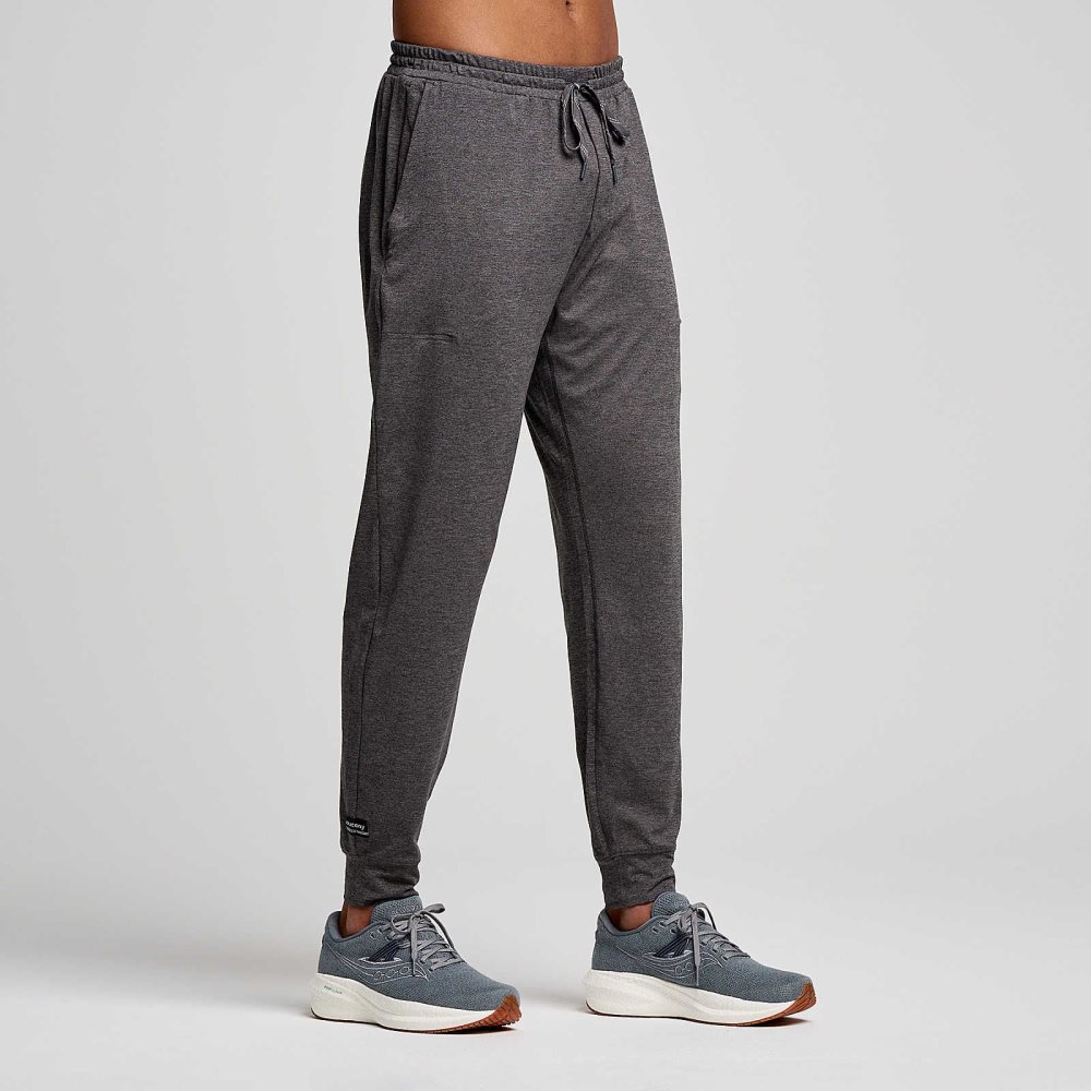 Saucony Triumph Pant Mörkgrå | 31649-LHVA