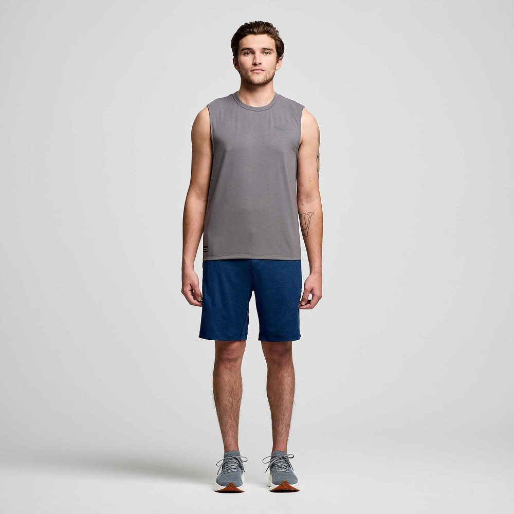 Saucony Triumph Sleeveless Mörkgrå | 61532-QINY