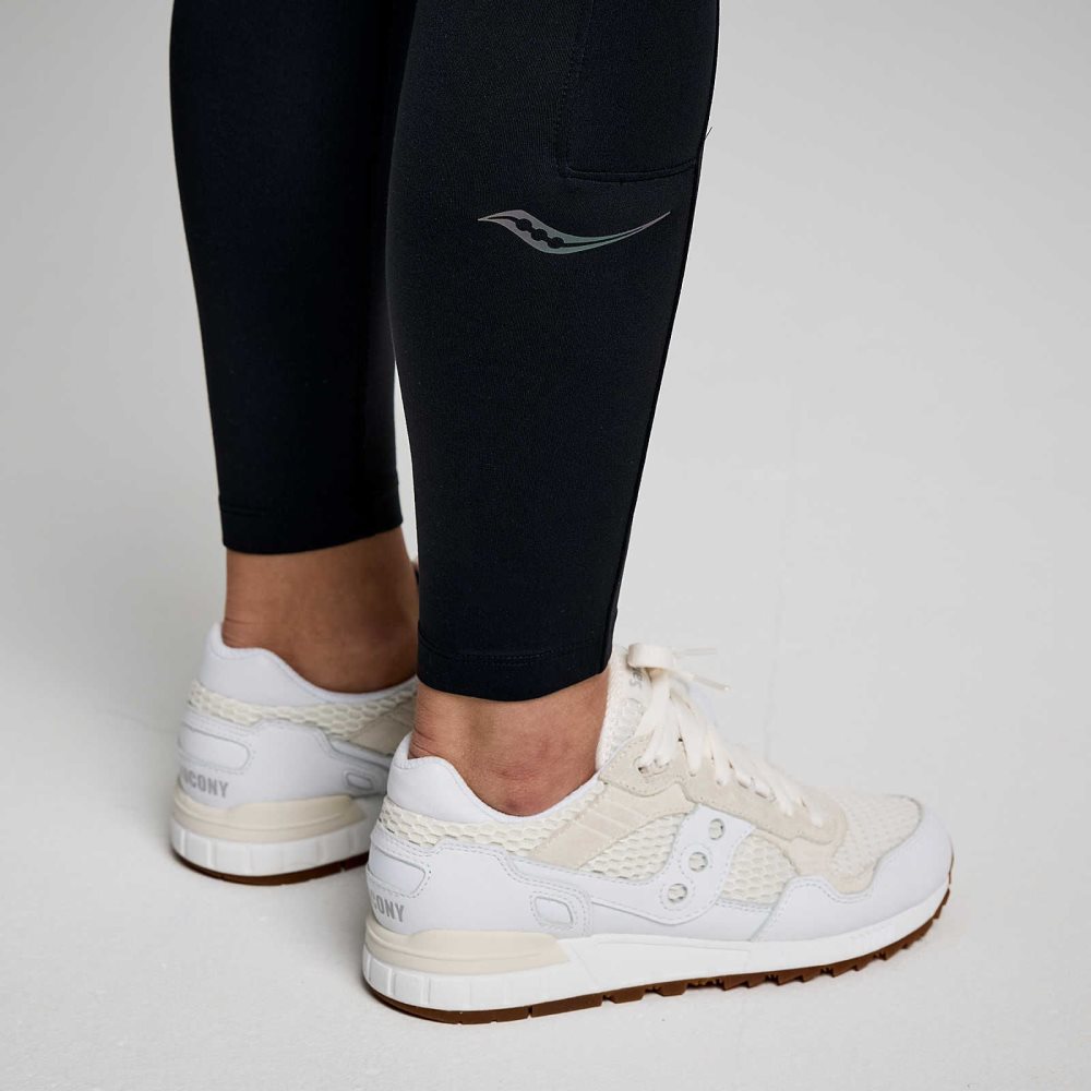 Saucony Triumph Tight Svarta | 23084-BWMU